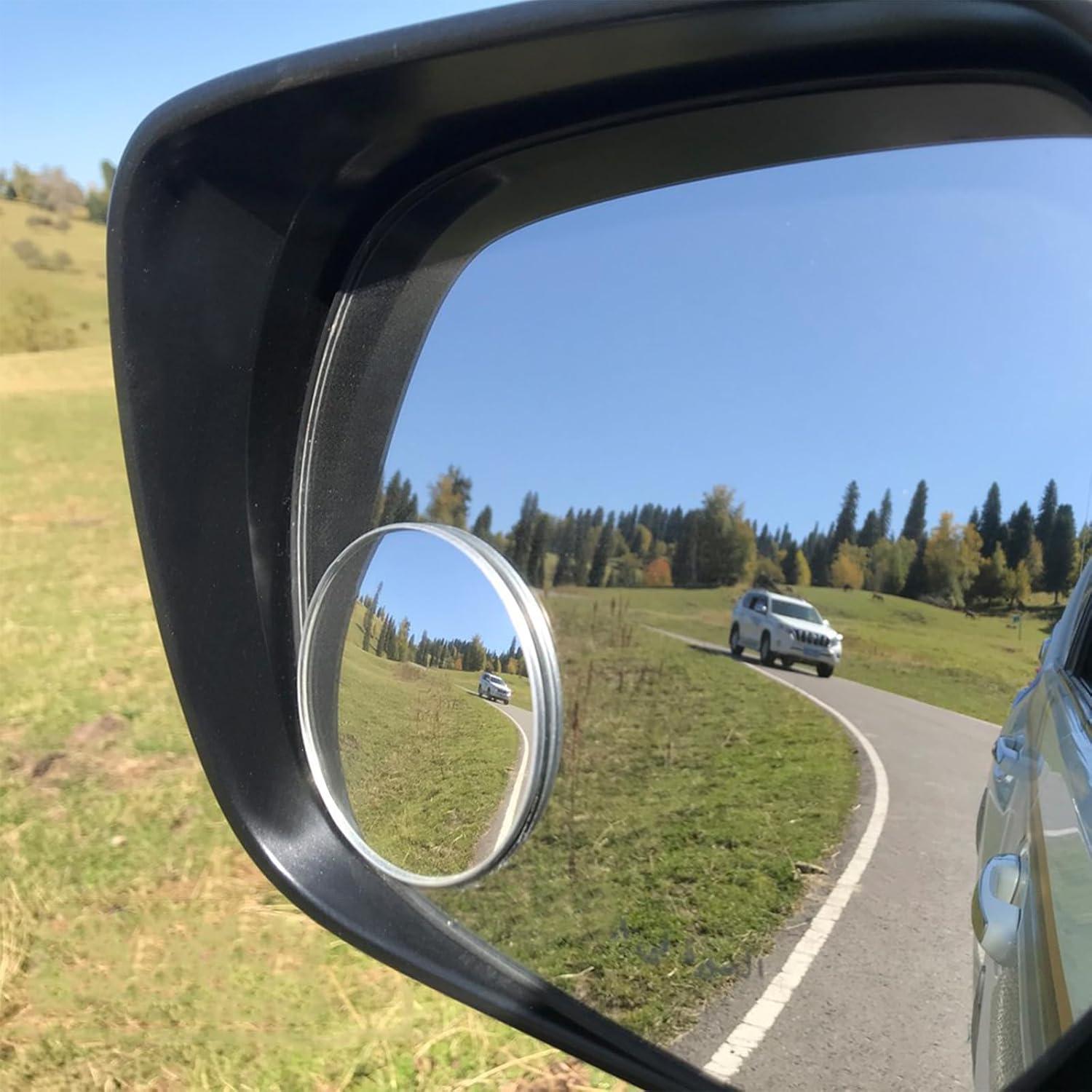 Espejos de Punto Ciego TKYZMS - Paquete de 2, 5 cm, Ajustables