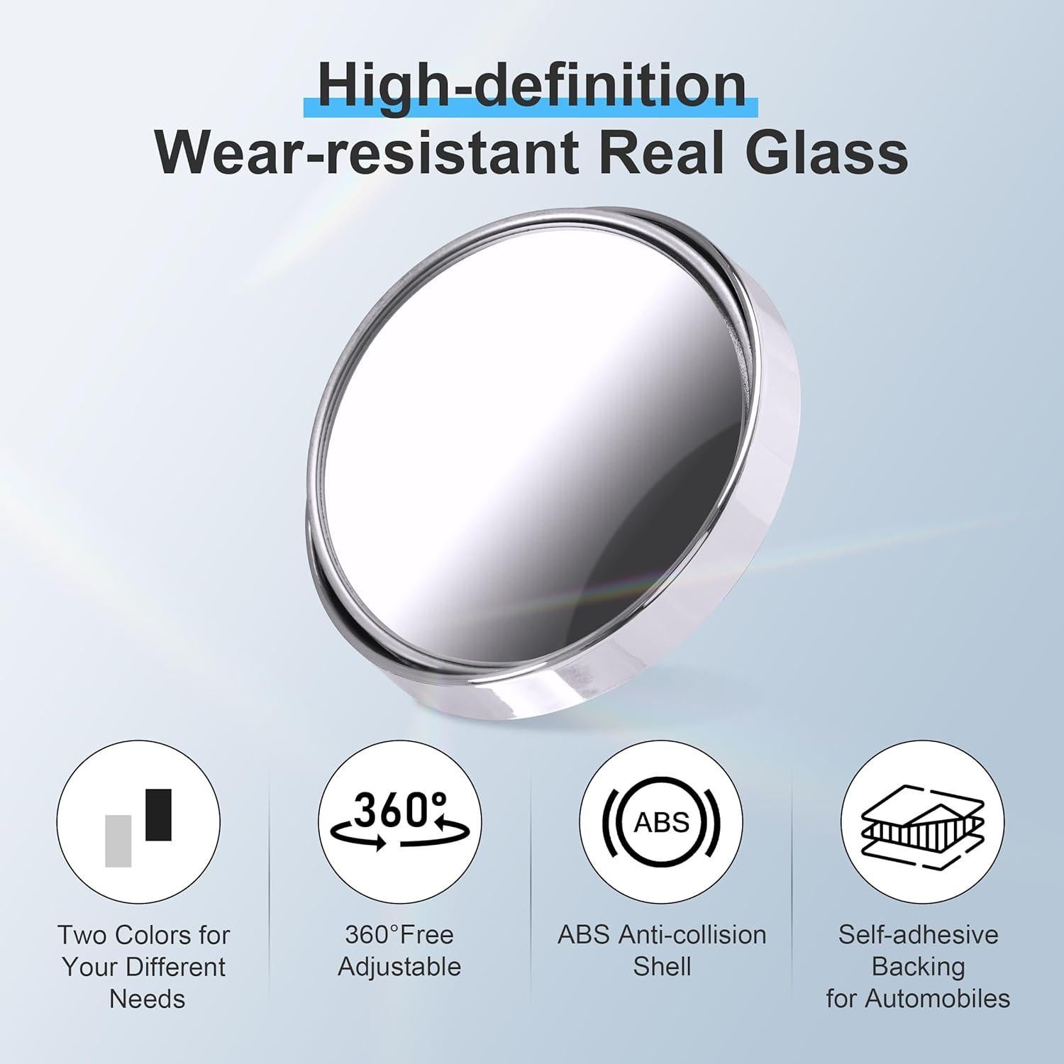 Espejos de Punto Ciego DF DUALFERV Redondos 5 cm Ajustables