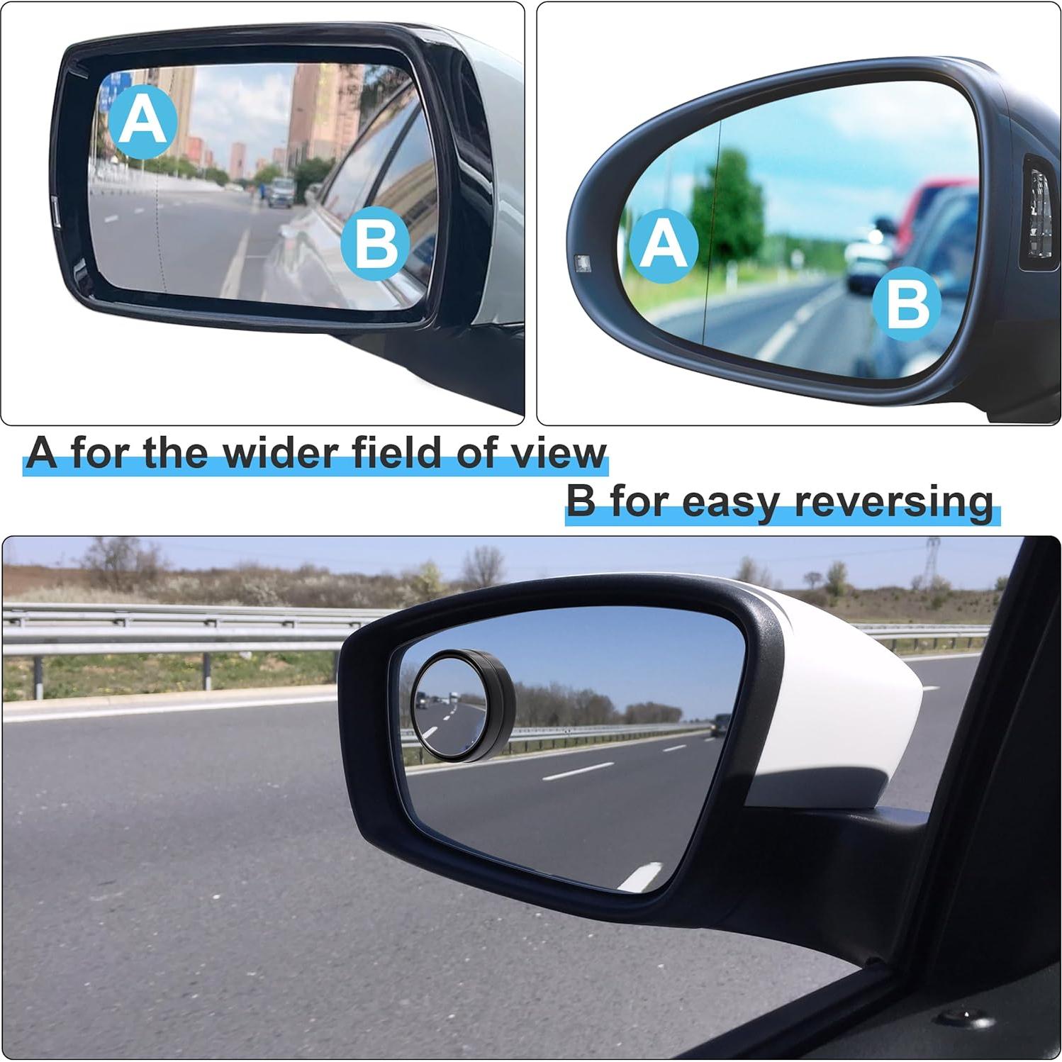 Espejos de Punto Ciego DF DUALFERV Redondos 5 cm Ajustables