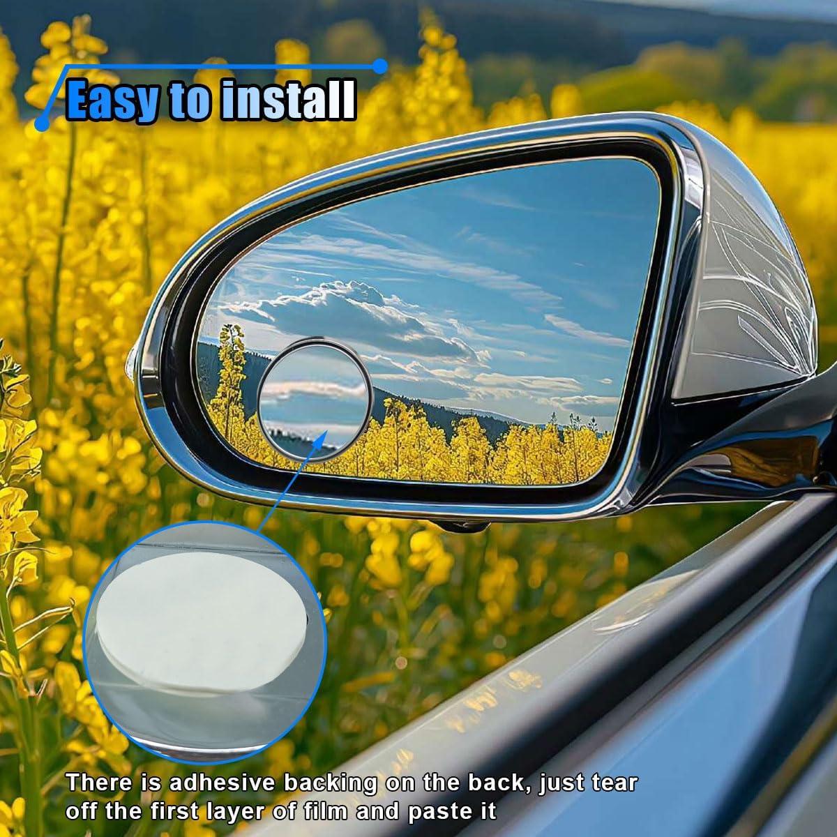 Espejo de Punto Ciego BDZMC 5.79 cm Ajustable Convexo