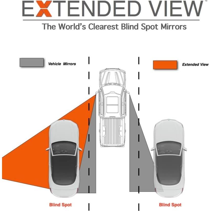 Espejos de Punto Ciego NXTGEN para Ford Bronco 2021-2023
