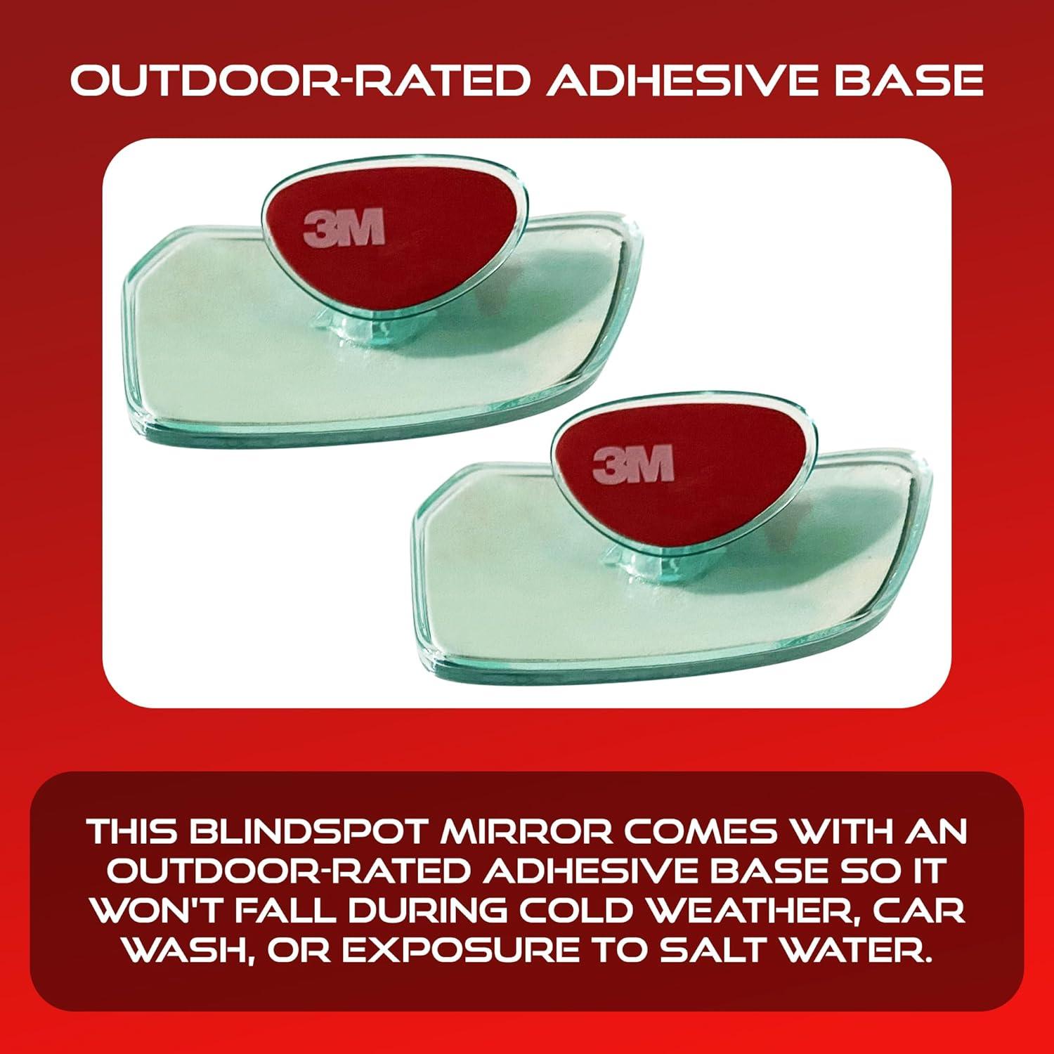 Espejos Convexos de Punto Ciego Utopicar - 2 Piezas