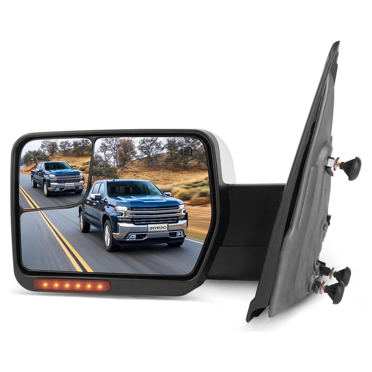 Espejo de Remolque SCITOO para Ford F-150 2004-2014 Calefaccionado
