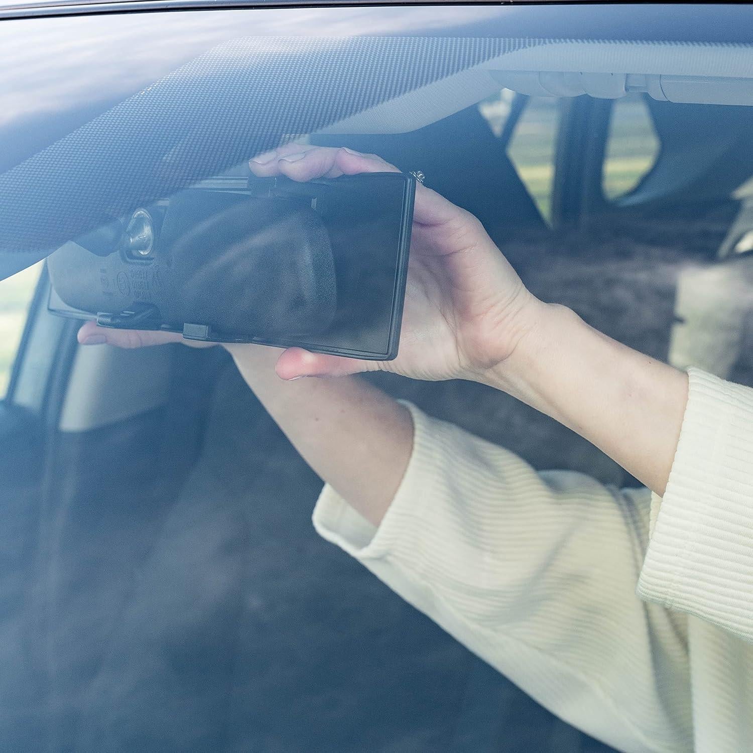 Espejo Retrovisor Panorámico Verivue 30.5x7.6 cm Antirreflejo