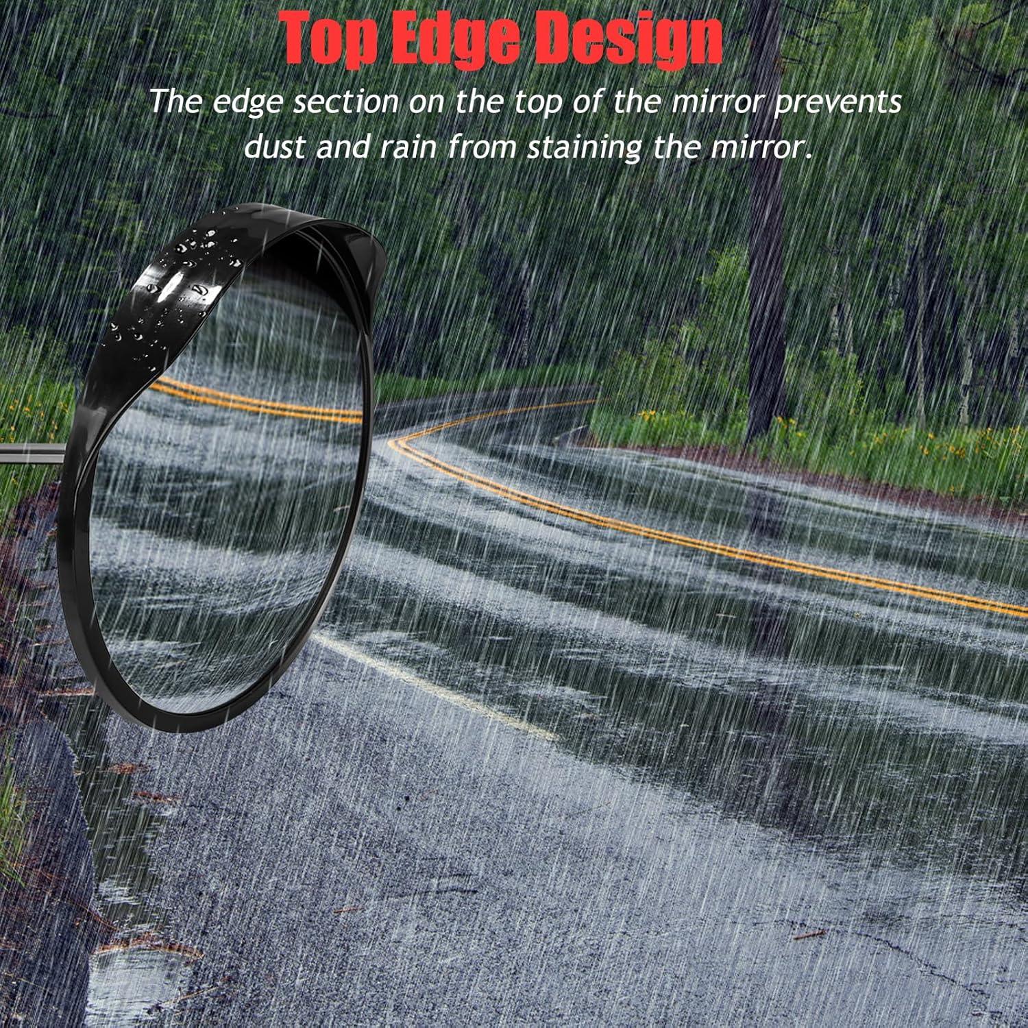 Espejo Convexo de Seguridad YOUEON 30 cm para Interior y Exterior