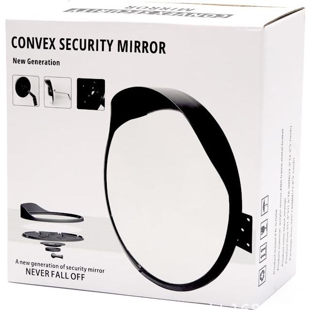 Espejo Convexo de Seguridad YOUEON 30 cm para Interior y Exterior