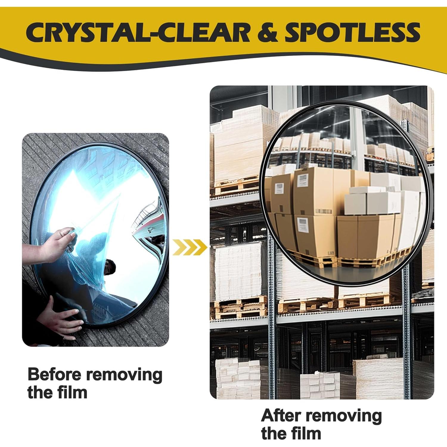 Espejo Convexo 61 cm VILBLE para Punto Ciego Ajustable