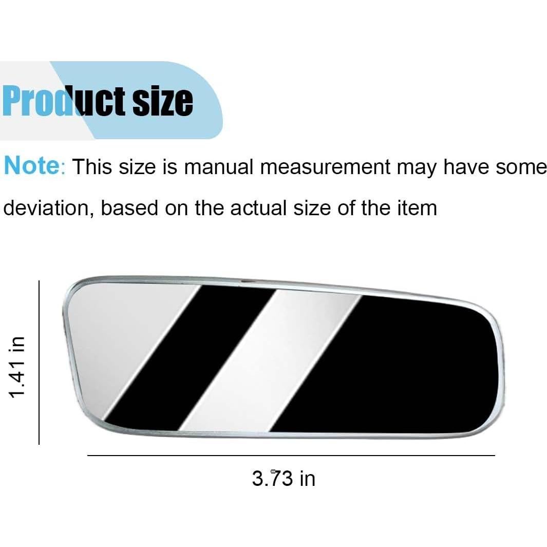 Espejo de Punto Ciego Trasero BDZMC 9.4x3.6cm Antideslumbrante