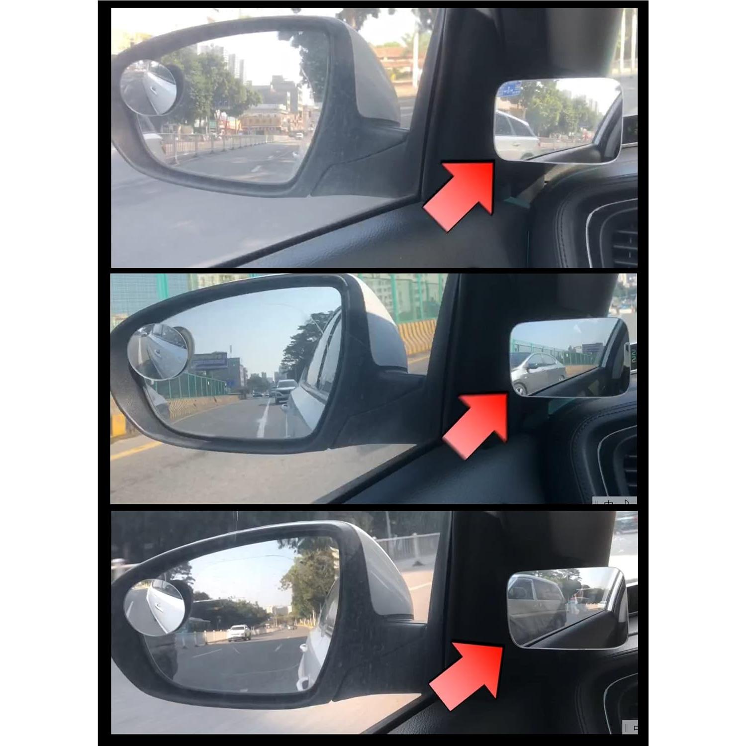 Espejo Convexo de Punto Ciego Notherss 8.4x5.3cm Ajustable