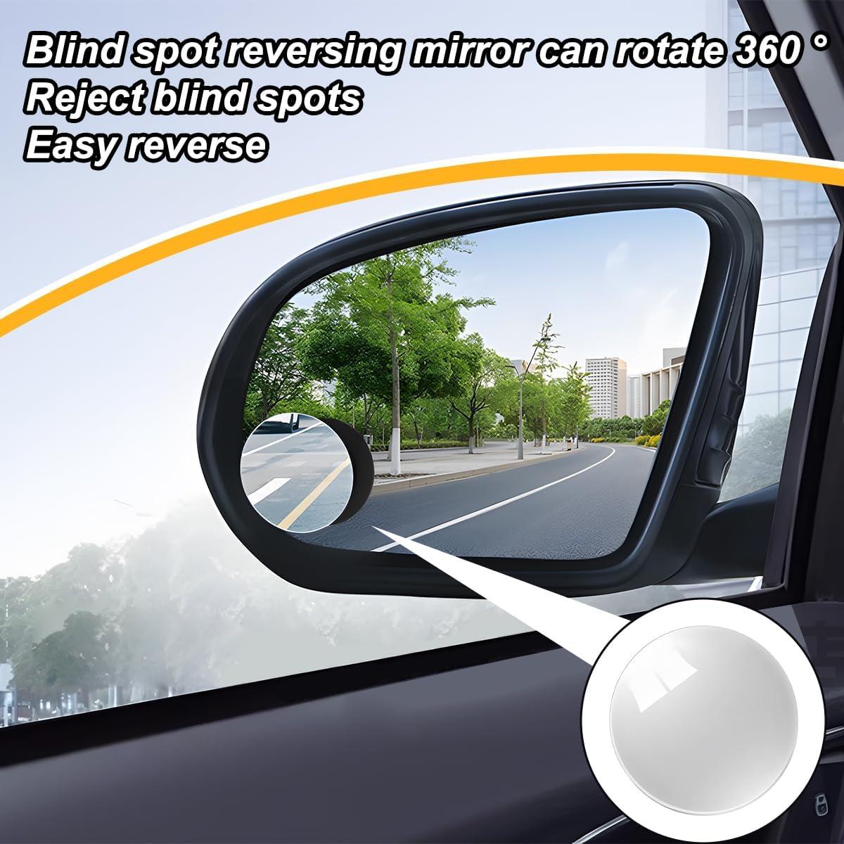 Espejos de Punto Ciego Sandfren Redondos Universales 2PCS