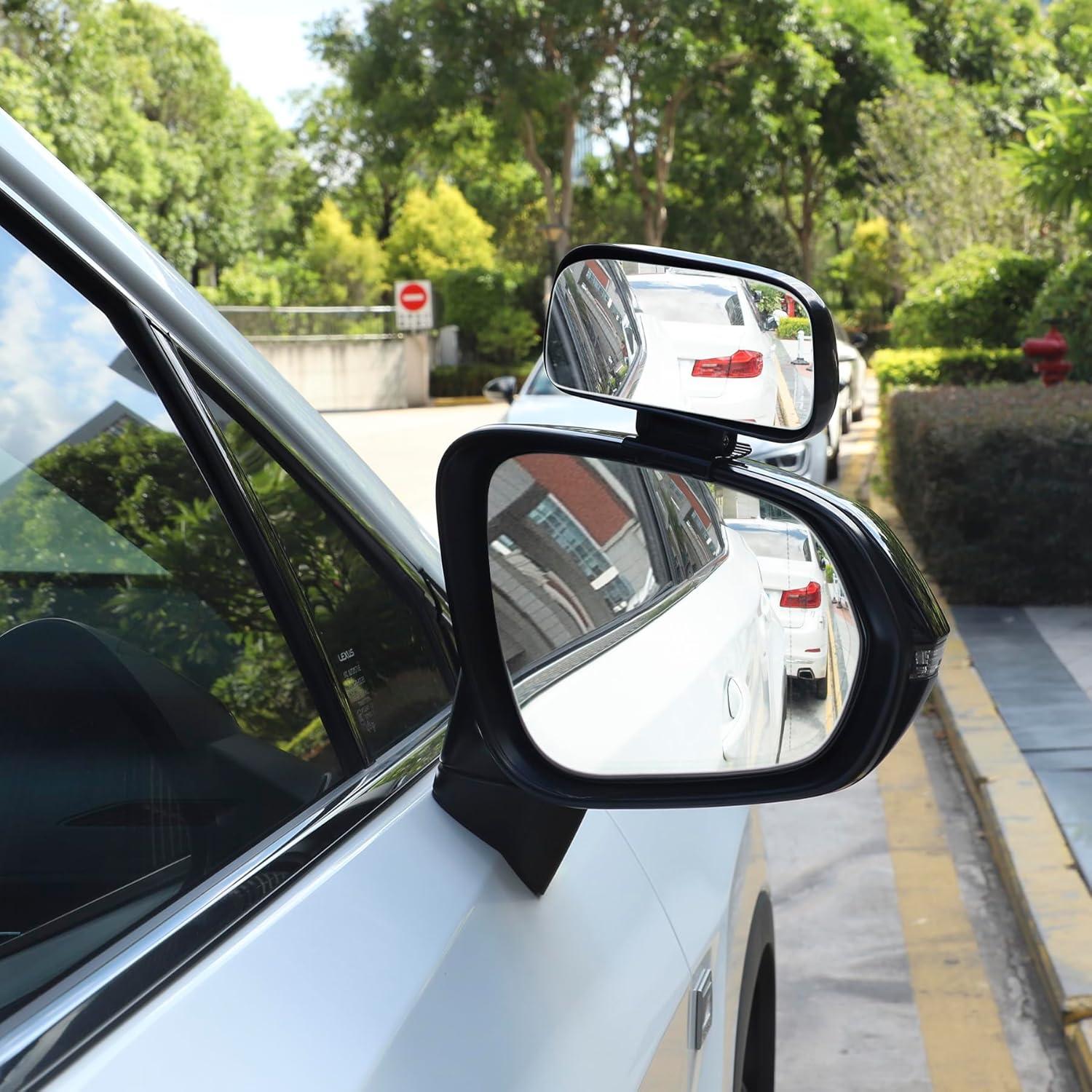 Espejo de Punto Ciego LivTee Ajustable HD Universal Negro