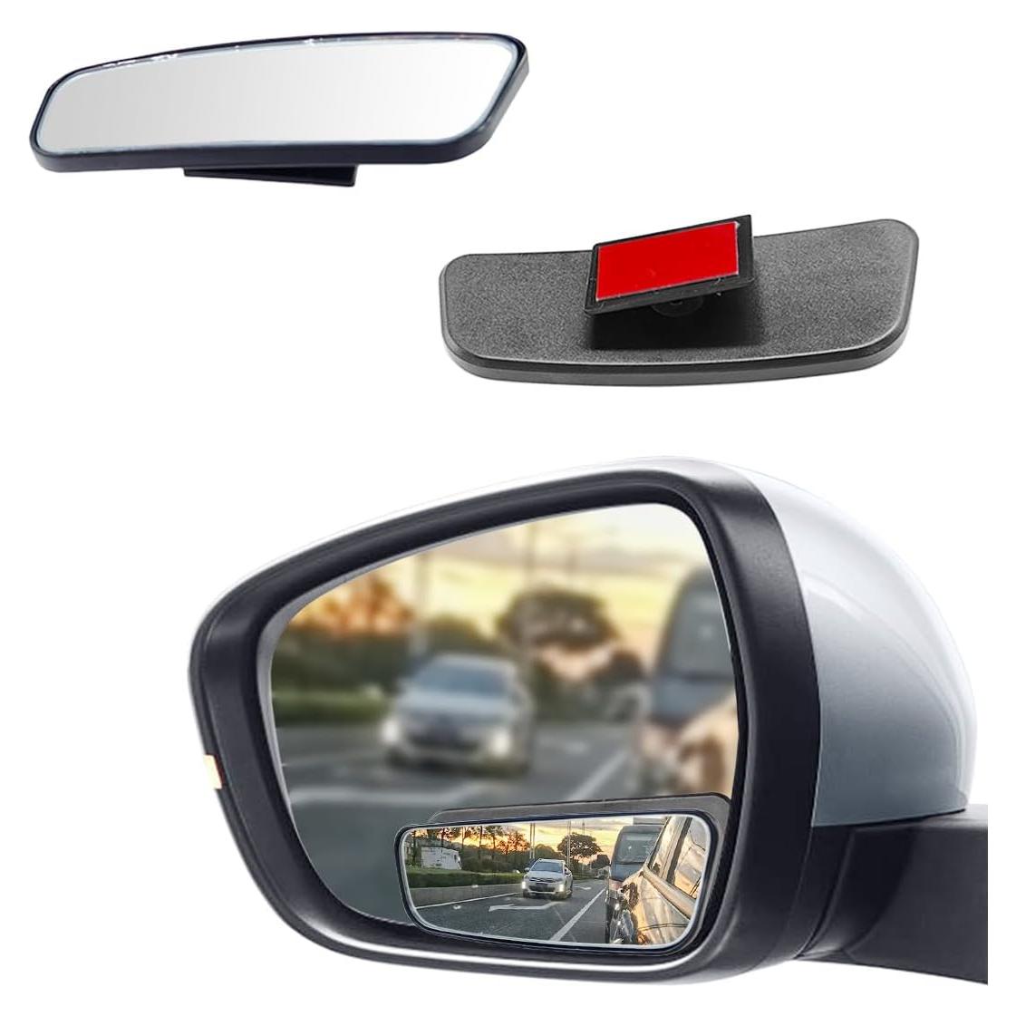 Espejo de Punto Ciego KITUREK Ajustable 9.34x3.51cm HD