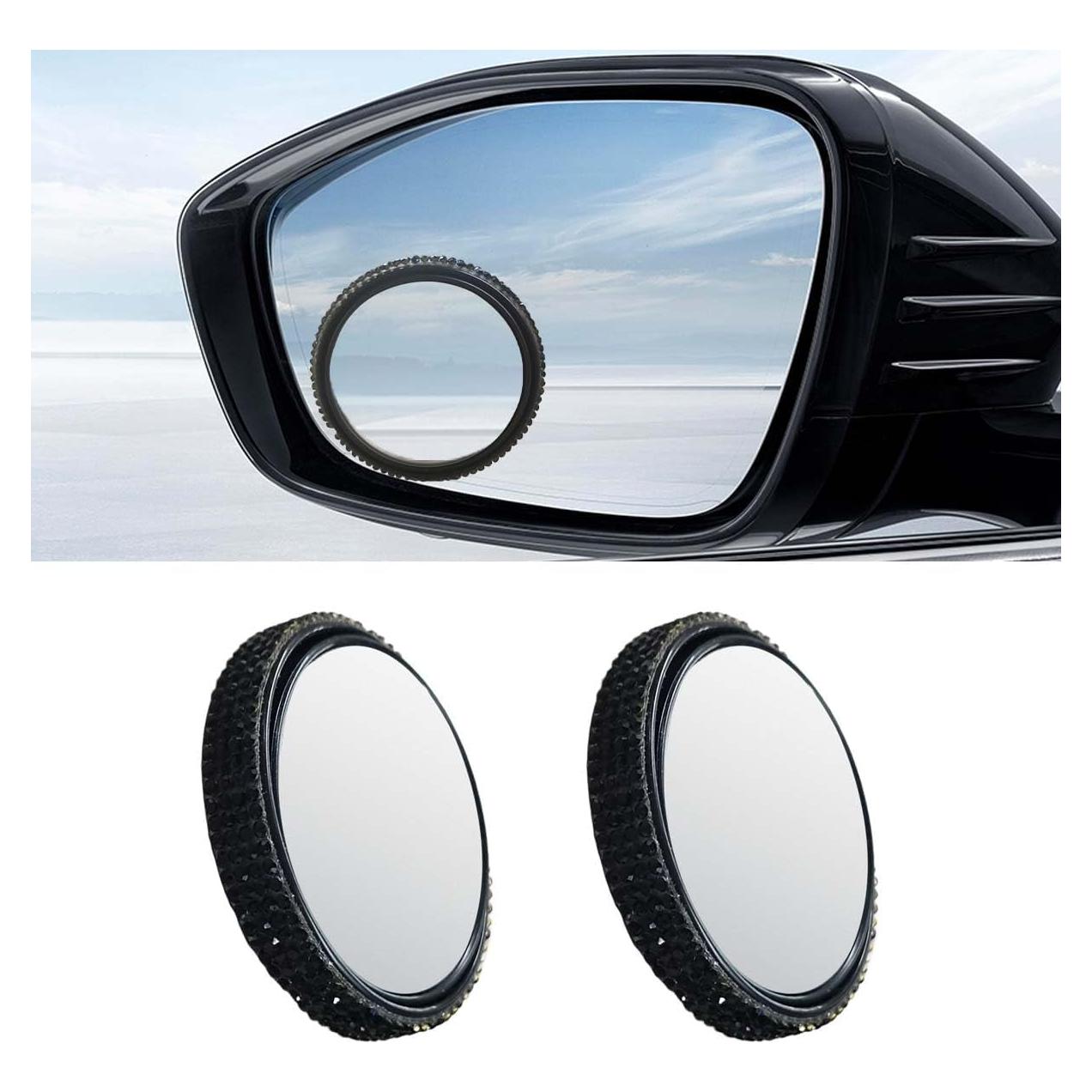 Espejos de Punto Ciego LHDOS 2 Piezas 6.02 cm Ajustables