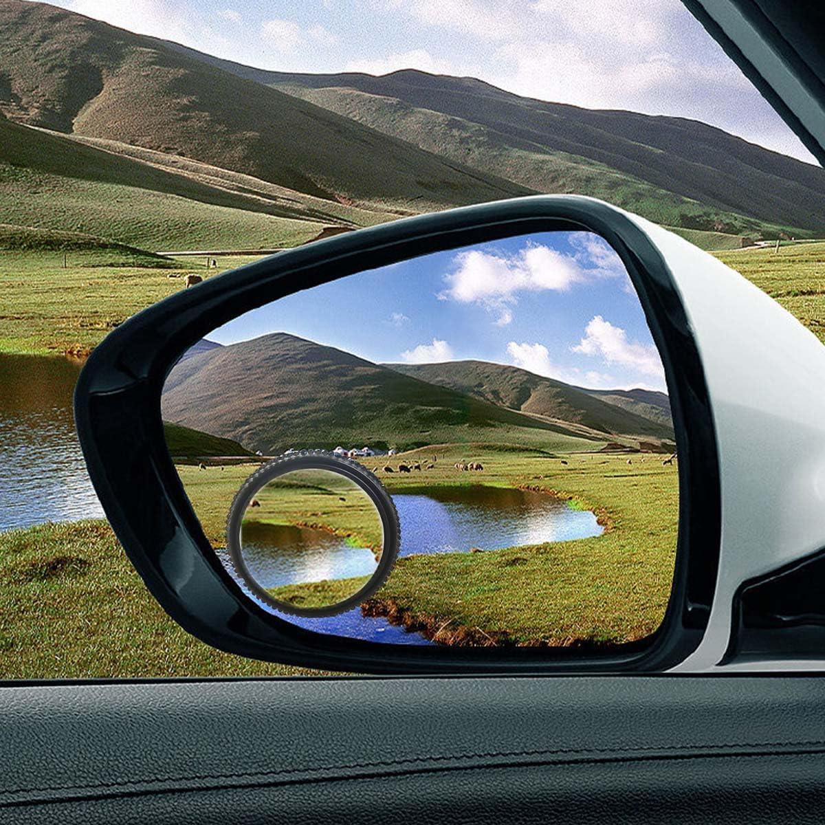 Espejos de Punto Ciego LHDOS 2 Piezas 6.02 cm Ajustables