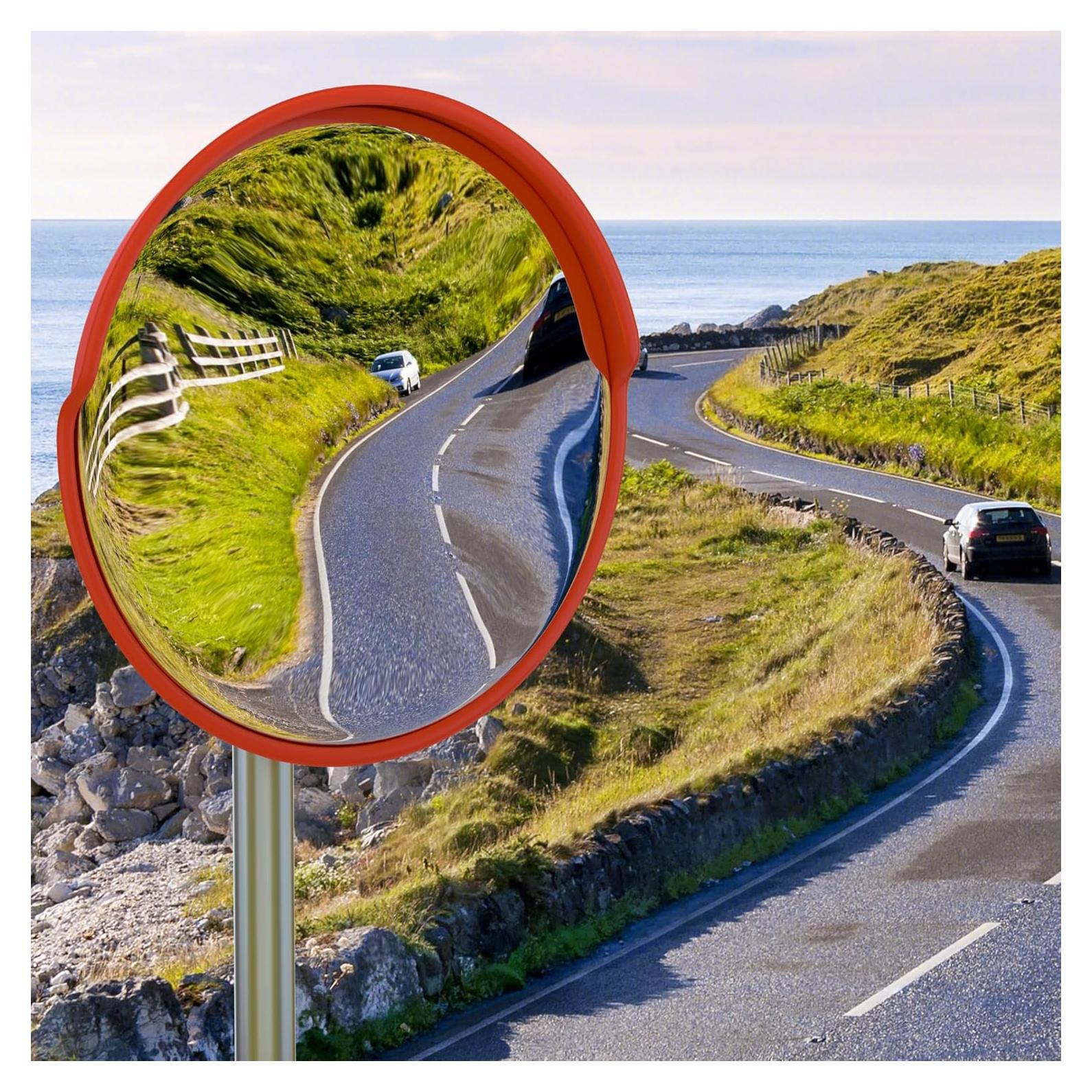 Espejo Convexo de Tráfico 61 cm - Seguridad y Visibilidad