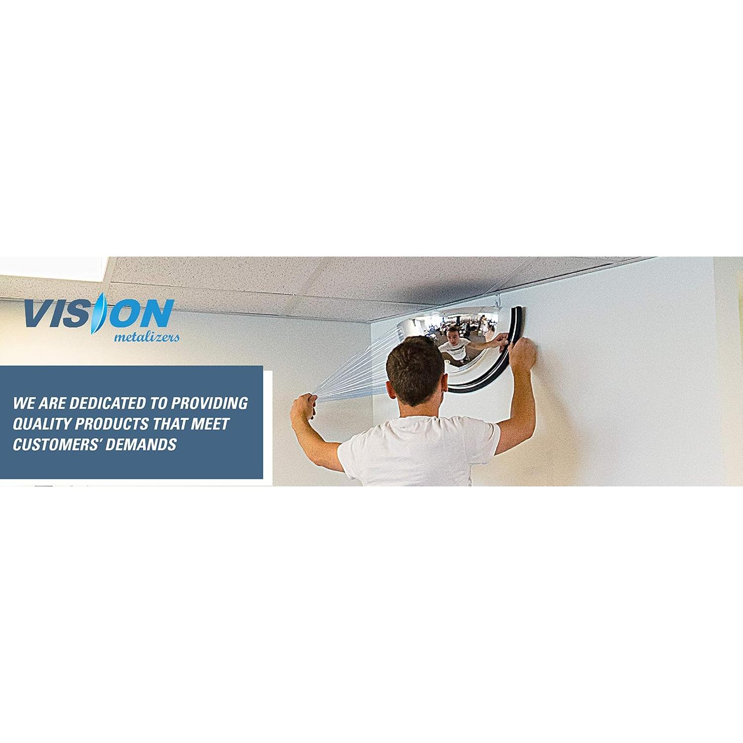 Espejo Convexo Redondo Acrílico 45.72 cm Vision Metalizers