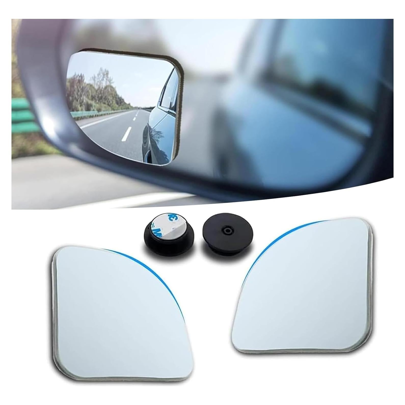 Espejos de Punto Ciego ijuicy ICYMDJ01 HD 2 Pcs Ajustables