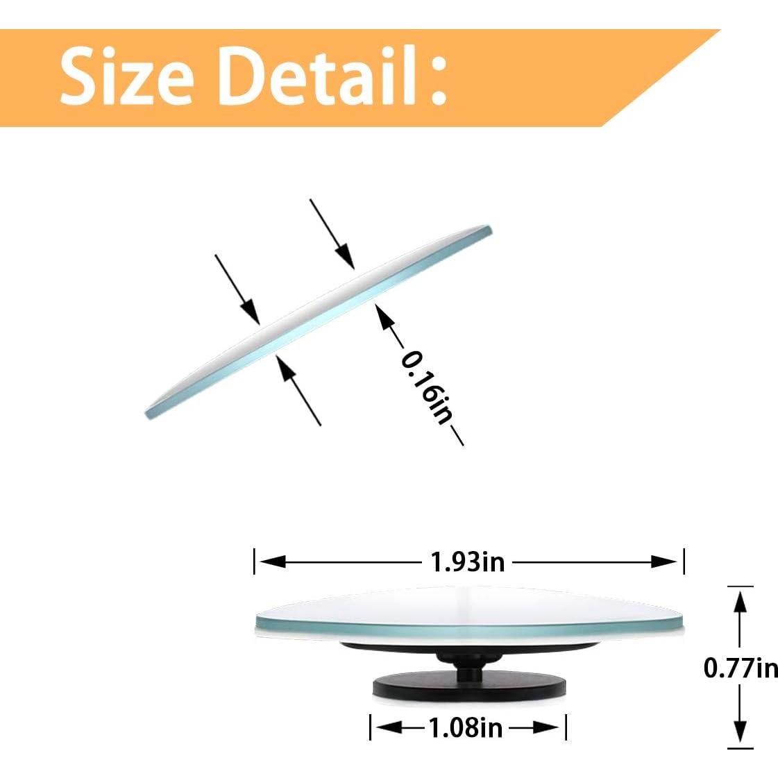 Espejo de Punto Ciego BLAU GRUN 2" Convexo HD Sin Marco