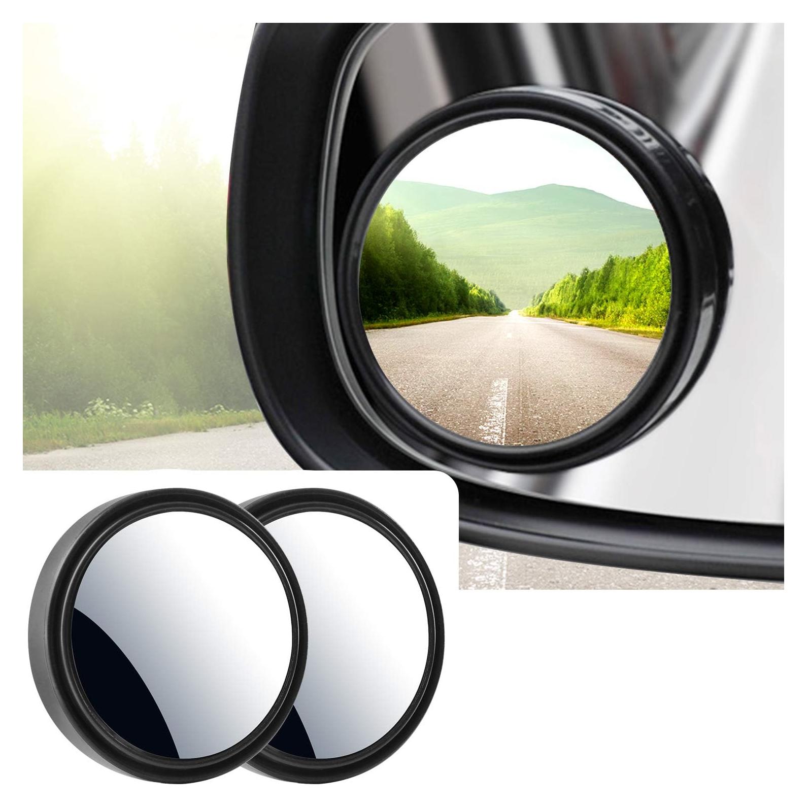 Espejos de Punto Ciego DXGTOZA 2" Redondos Ajustables HD