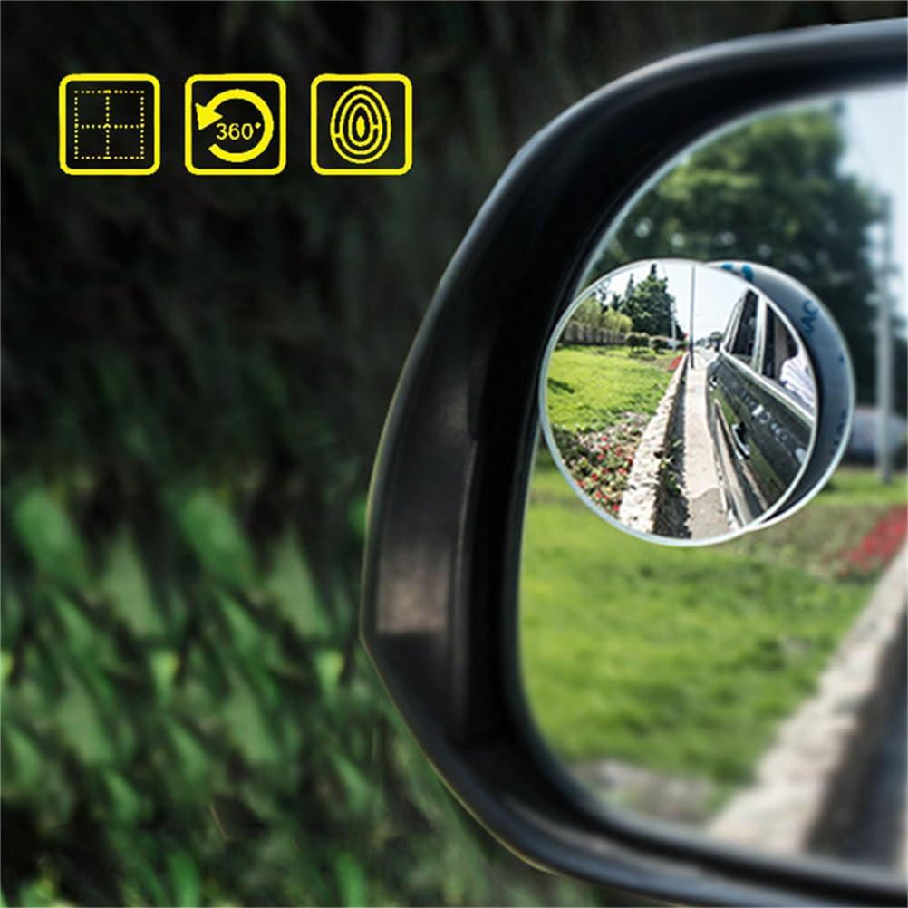 Espejo de Punto Ciego Much Hotter 5.08 cm Ajustable 360° - Paquete de 2