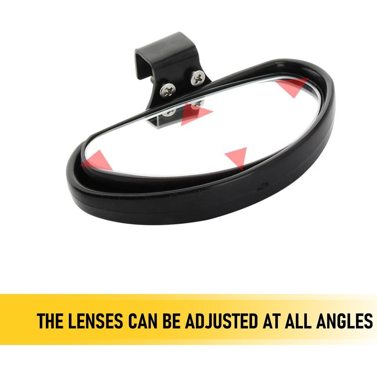 Espejos de Punto Ciego Gunhunt 2 PCS Convexos Universales