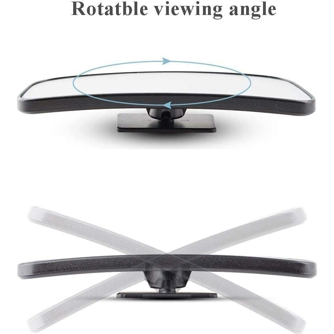 Espejos de Punto Ciego EEEKit 2 Piezas HD 360° Convexos