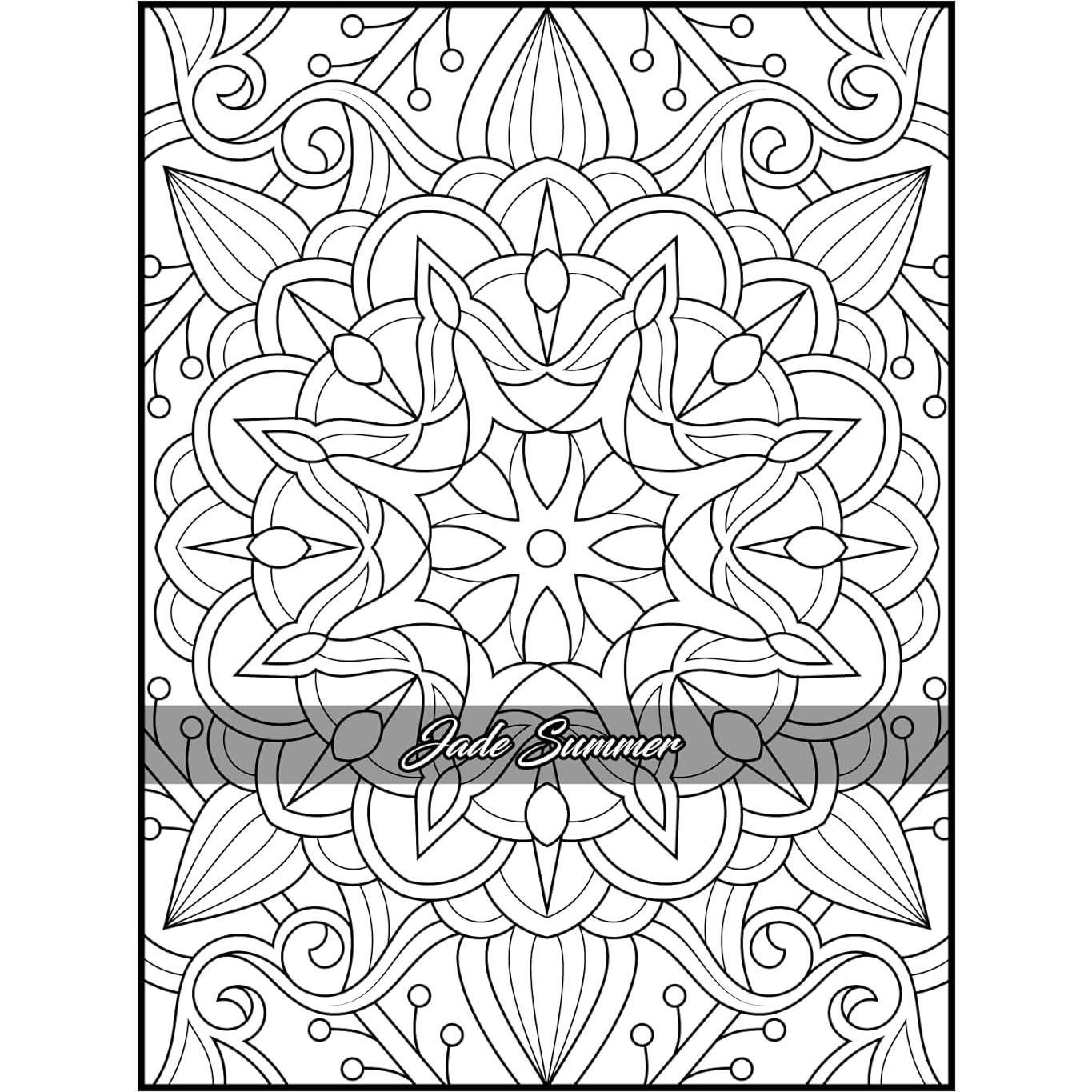 100 Amazing Patterns: An Adult Coloring Book with Fun, Easy, and Relaxing Coloring Pages