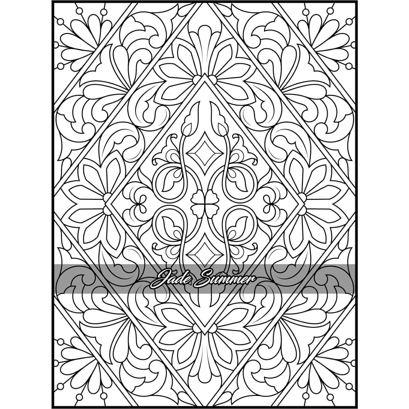 100 Amazing Patterns: An Adult Coloring Book with Fun, Easy, and Relaxing Coloring Pages