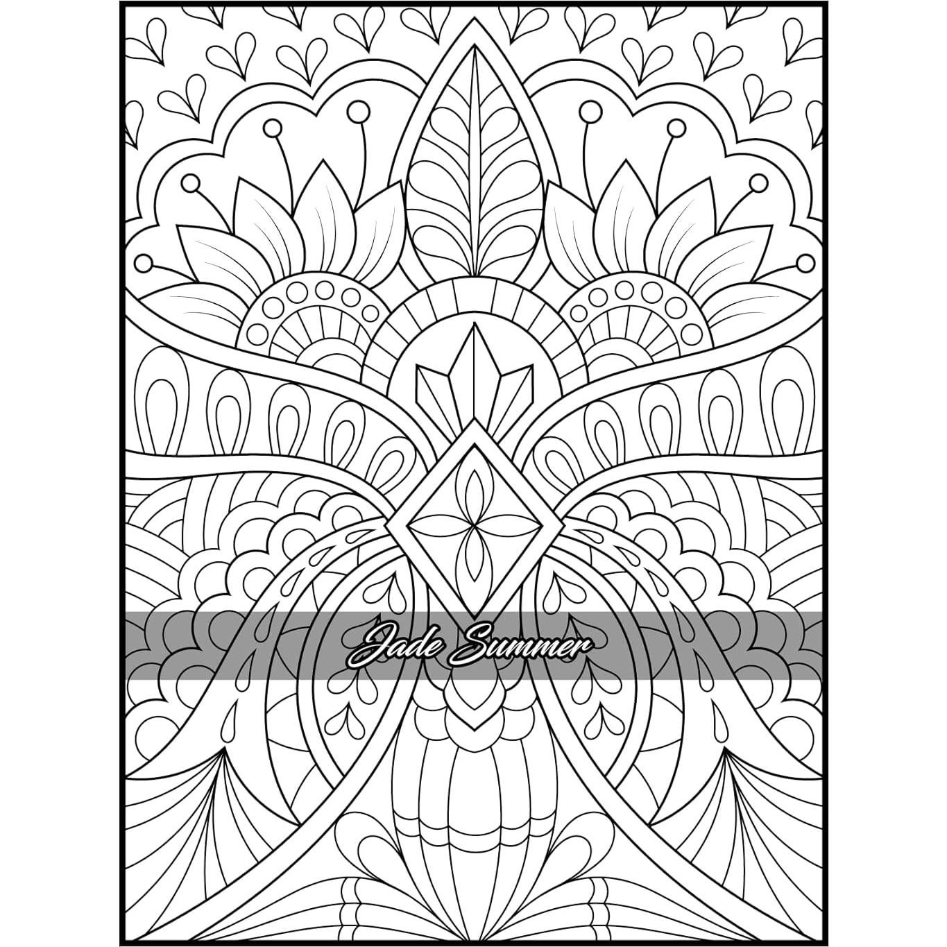 100 Amazing Patterns: An Adult Coloring Book with Fun, Easy, and Relaxing Coloring Pages