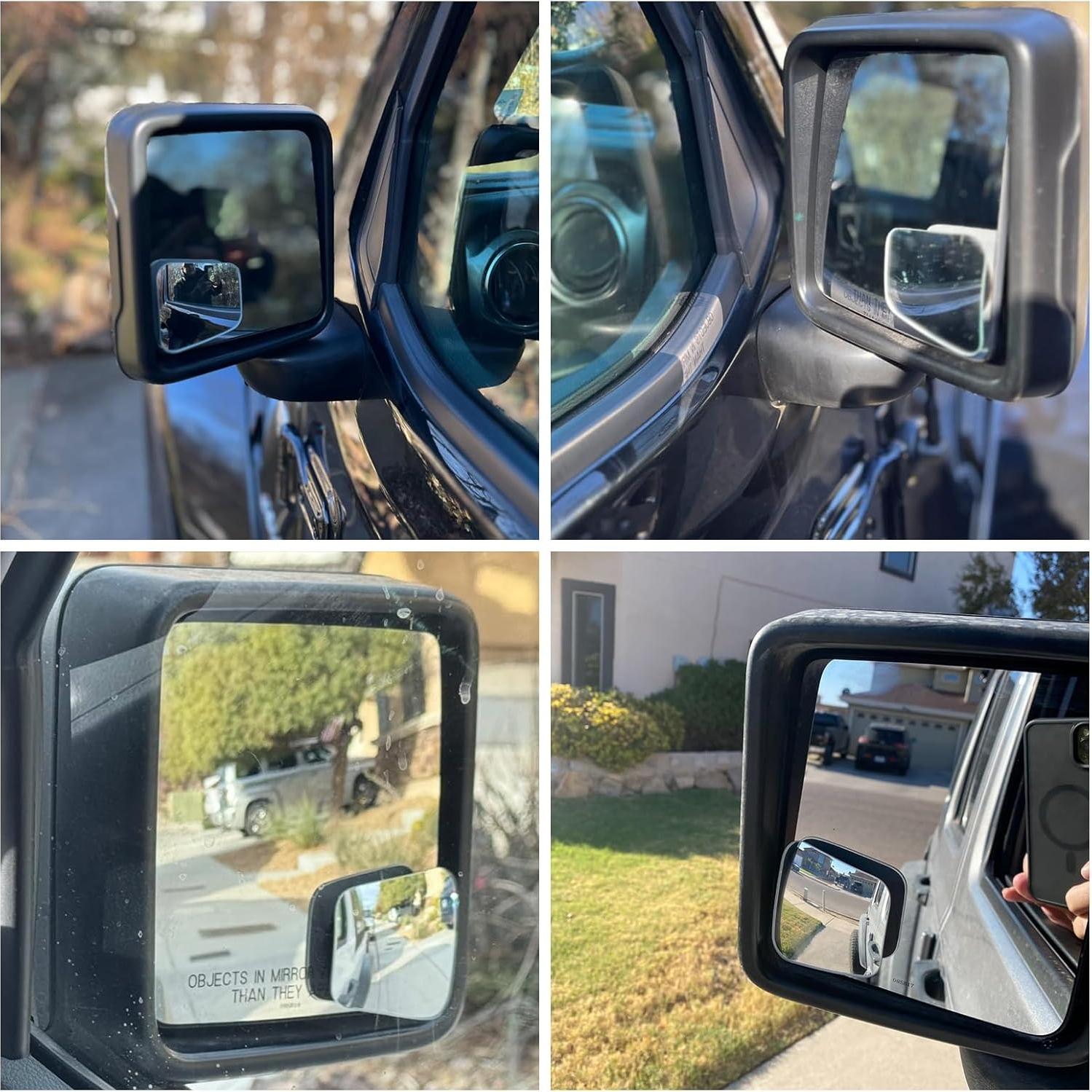 Espejo de Punto Ciego SUNPIE para Jeep Wrangler JK JL Ajustable