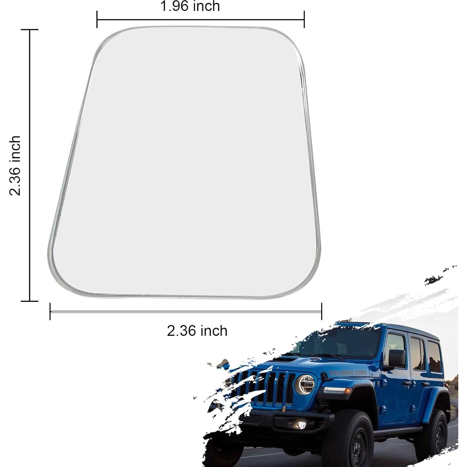 Espejo de Punto Ciego SUNPIE para Jeep Wrangler JK JL Ajustable