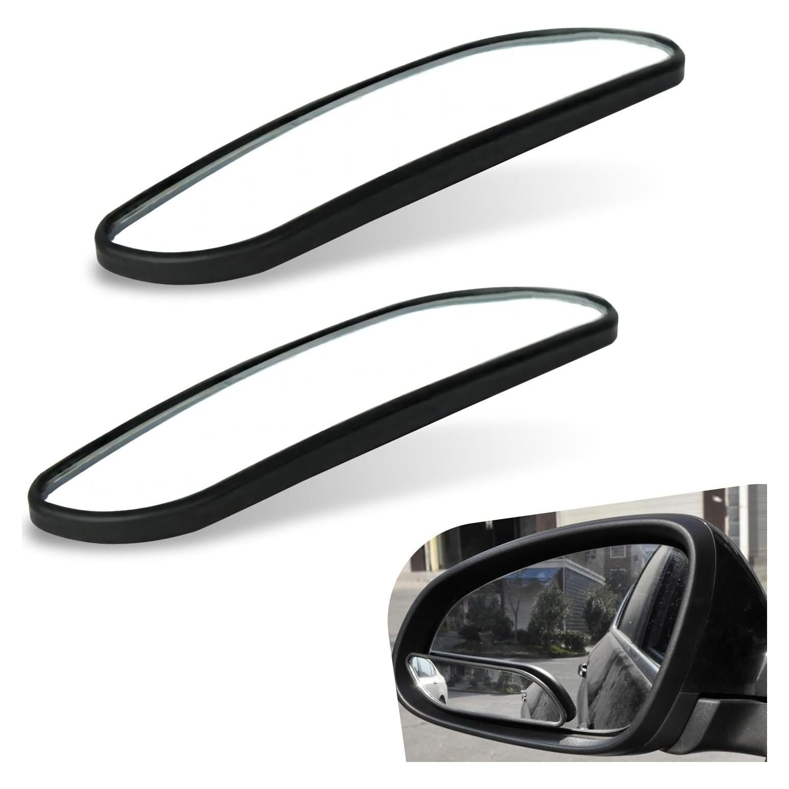 Espejo de Punto Ciego Jokormo 2 Pcs Convexo 13.3x3cm Ajustable