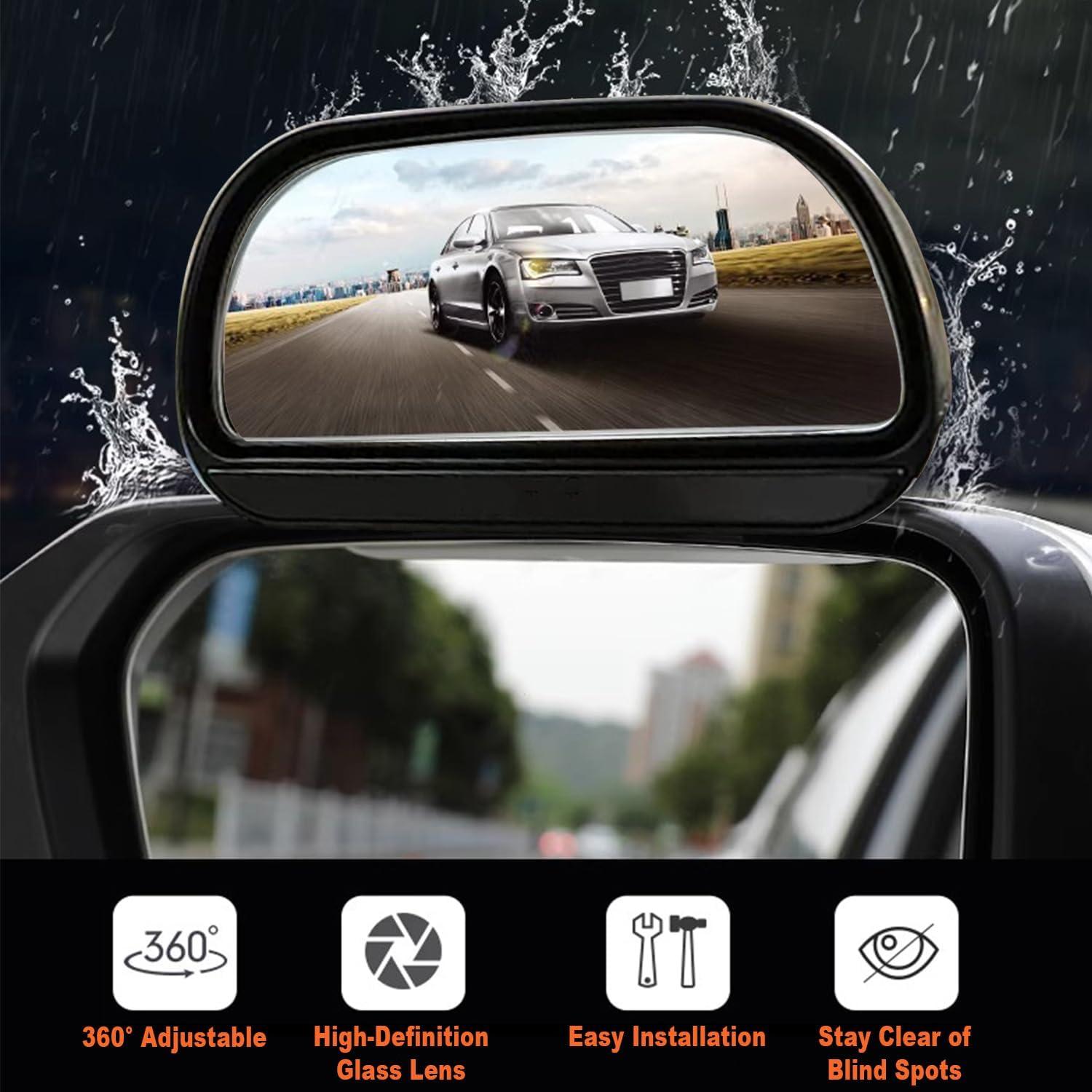 Espejo Convexo de Punto Ciego MACHSWON Ajustable 12x5cm