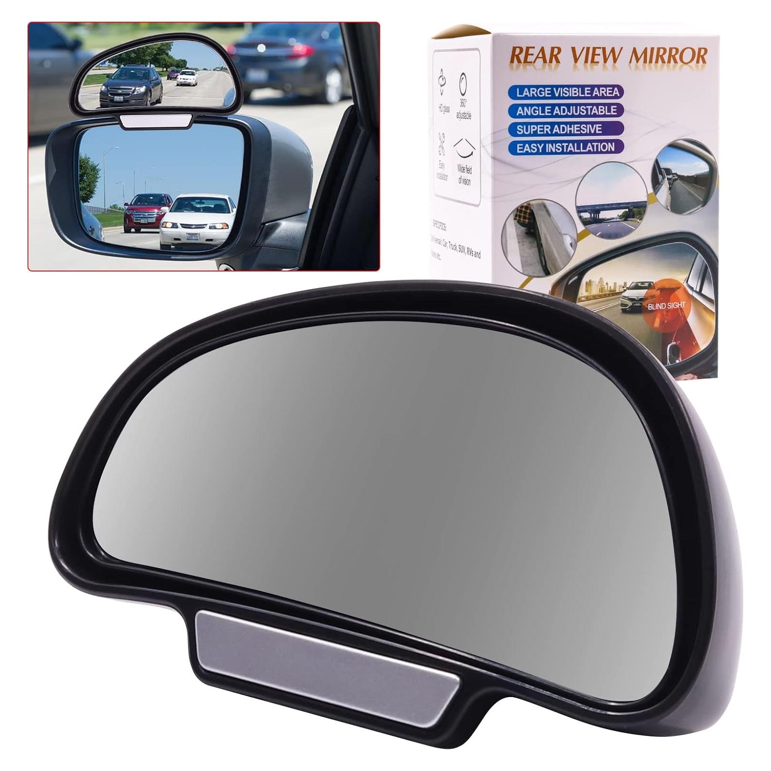 Espejo de Punto Ciego Izquierdo NWpangu Ajustable 112g