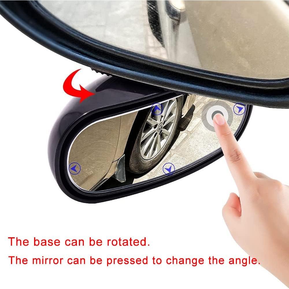 Espejos de Punto Ciego ESreake 2 PCS Ajustables HD Convexos