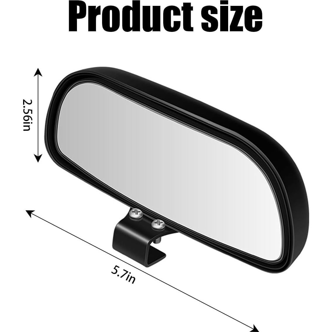 Espejo Convexo Ajustable BESULEN para Coche 14.5x6.6cm