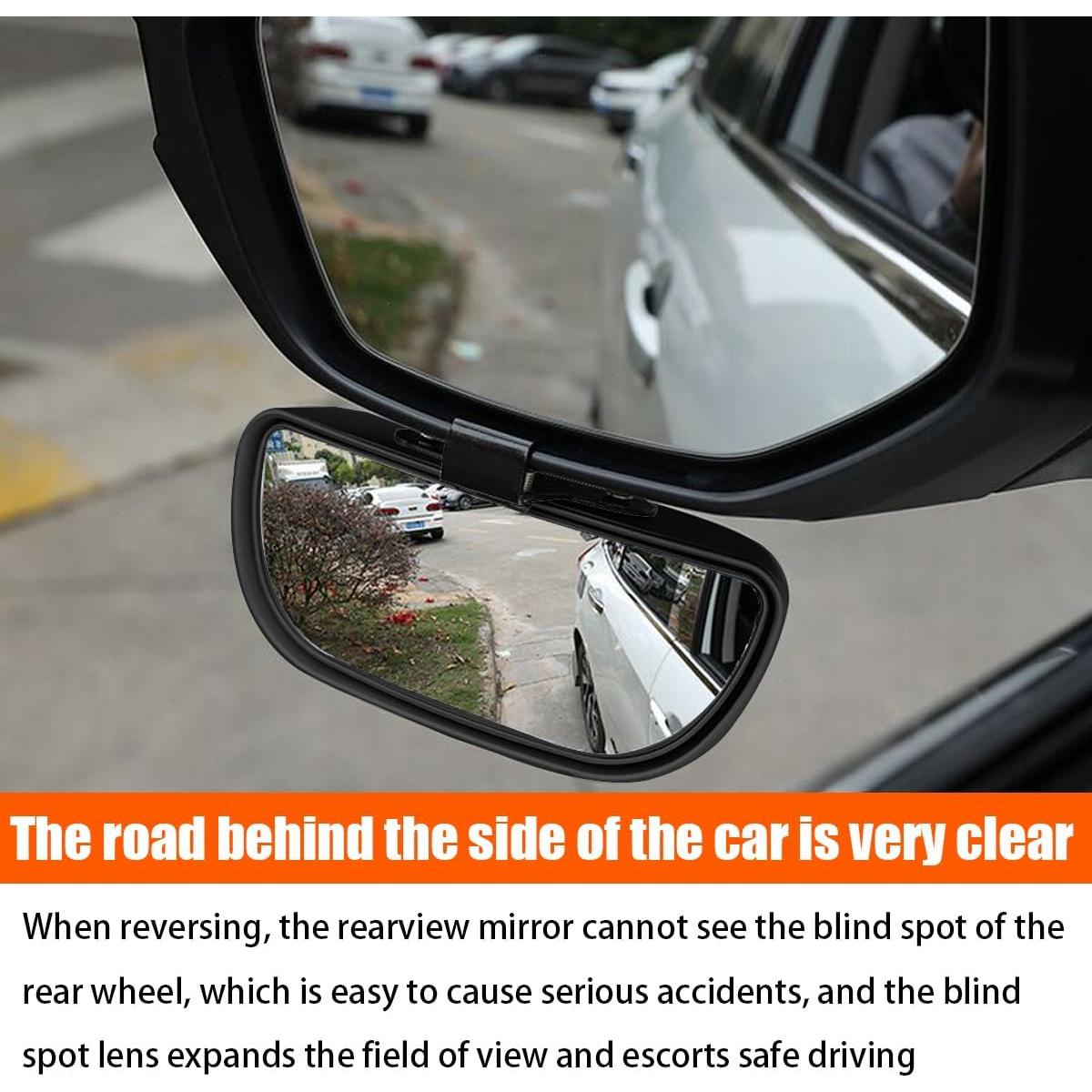 Espejo Convexo Ajustable BESULEN para Coche 14.5x6.6cm