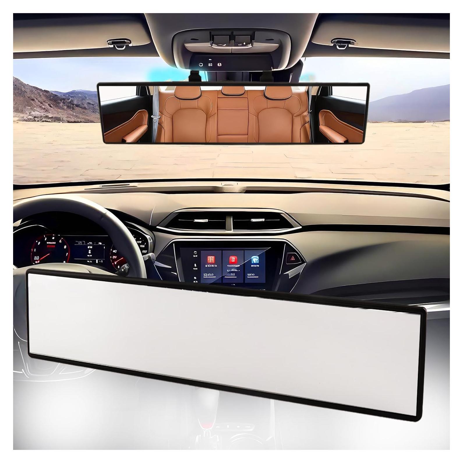 Espejo Retrovisor Panorámico NINGFIST 30 cm Antideslumbrante