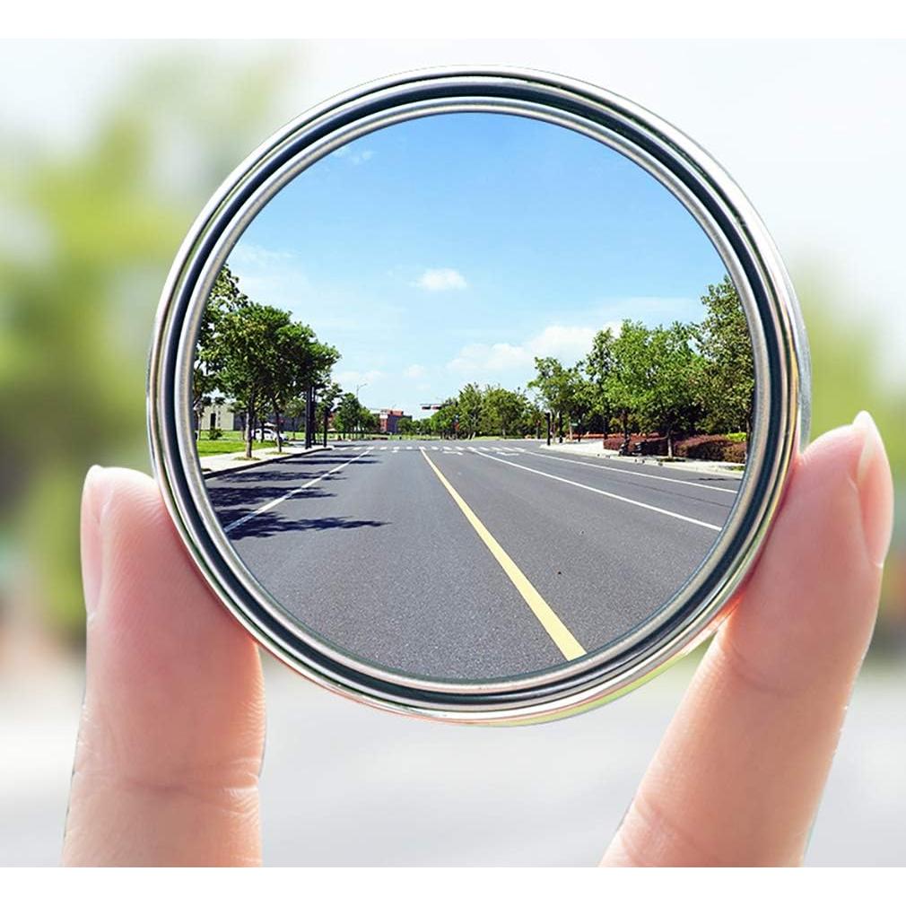 2 Espejos de Punto Ciego Yusheng 40mm Redondos HD Adhesivo