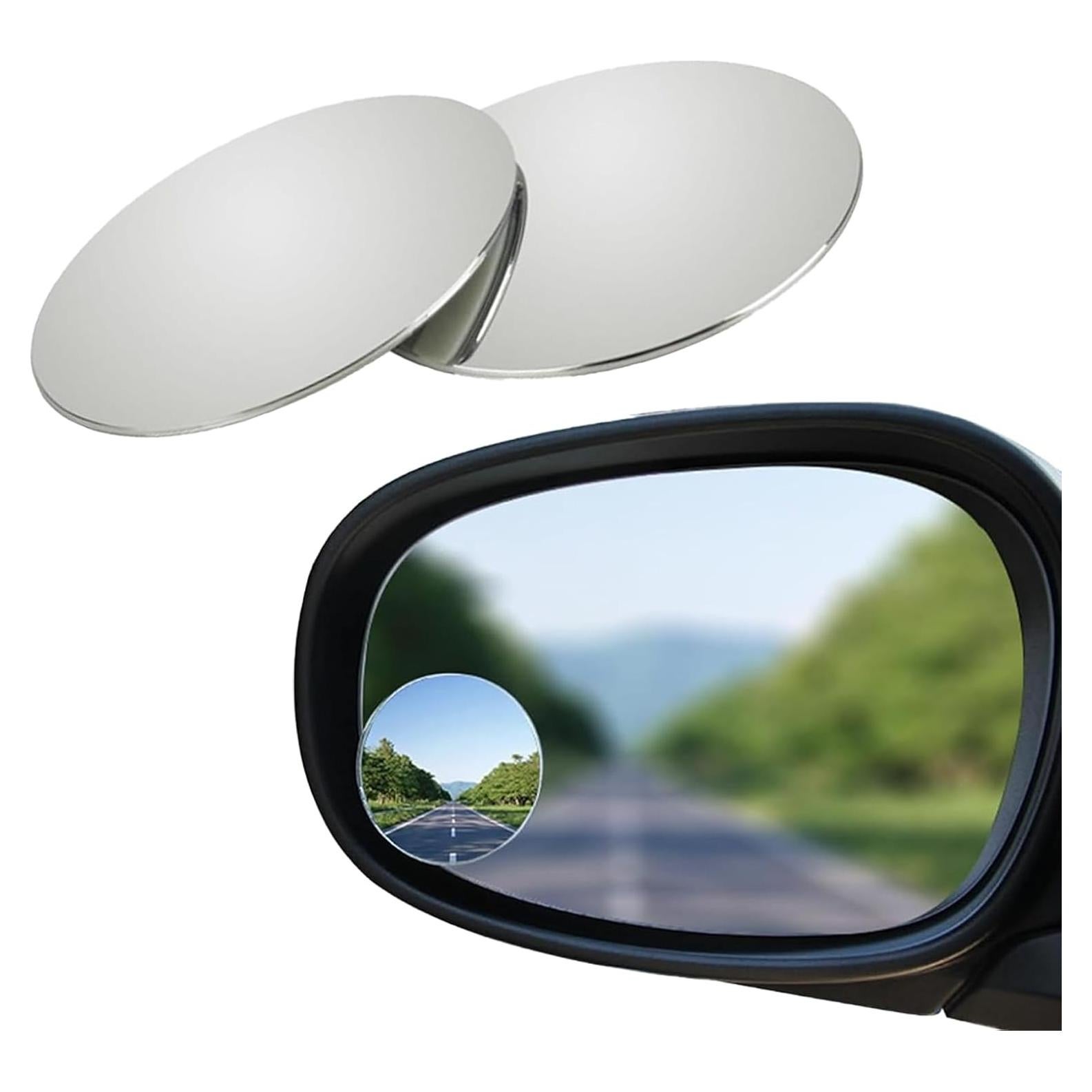 Espejo de Punto Ciego Convexo Damwot Redondo 2 Piezas