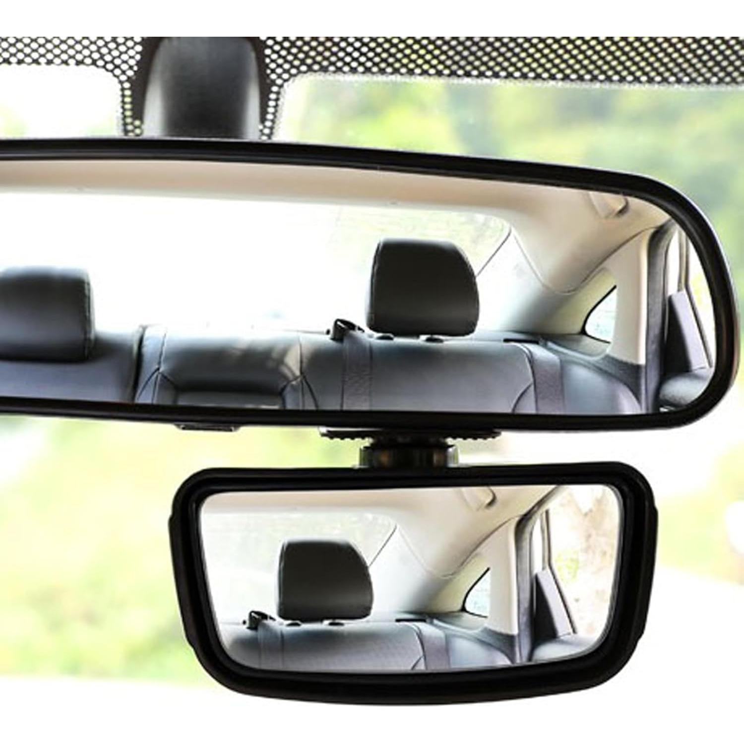 Espejo de Punto Ciego Berfi Life Rojo - 2 Paquete Ajustable