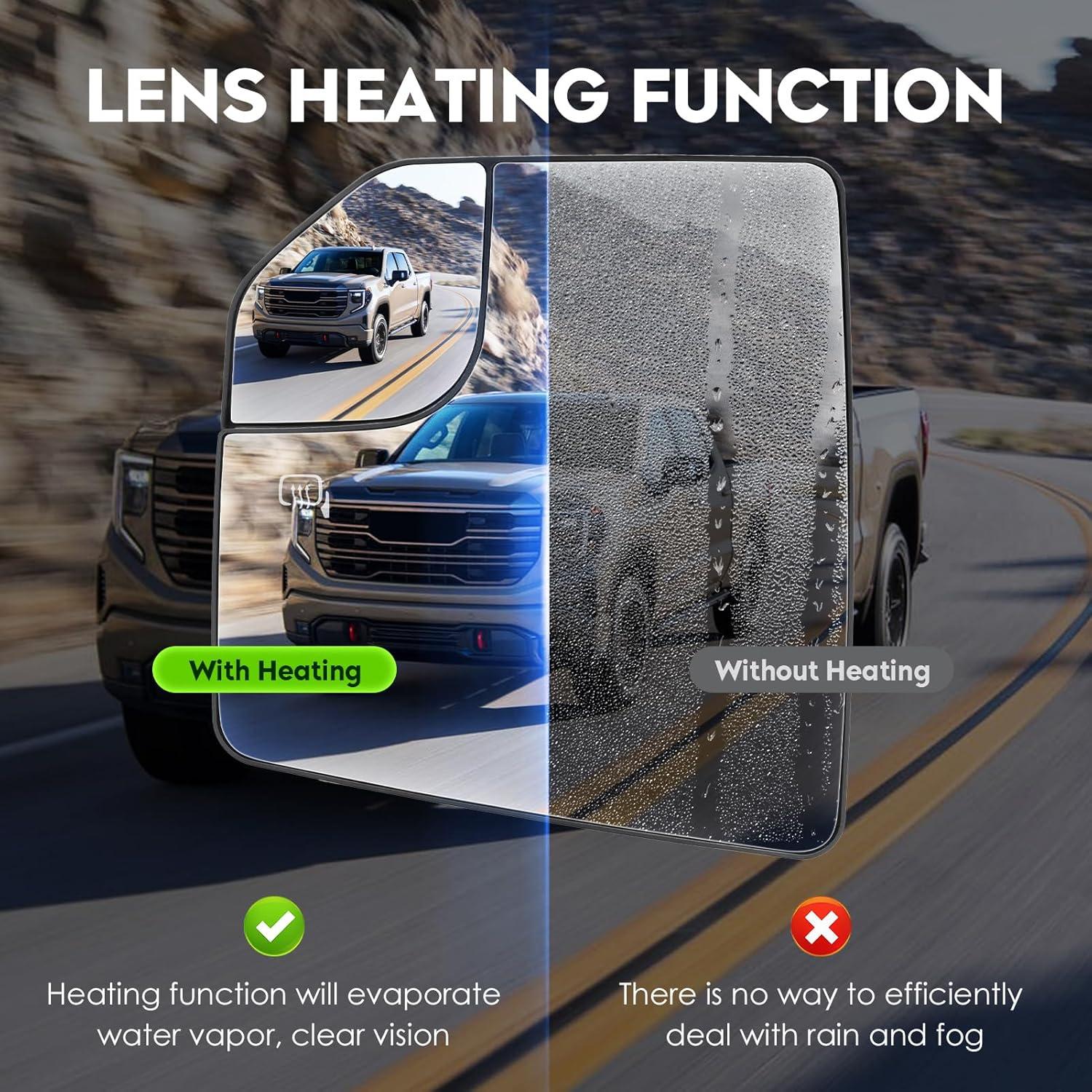 Espejo calefaccionado izquierdo Ford F-150 2015-2020 Cenfeild