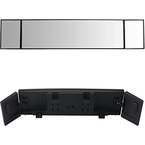 Espejo Retrovisor Curvado MIAOKE 39 cm Ajustable para Auto