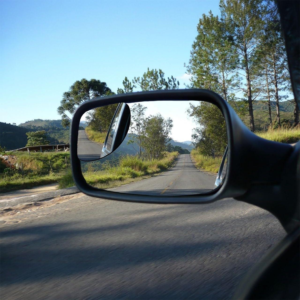 Espejos de Punto Ciego Universales D & K Exclusives, Vidrio HD