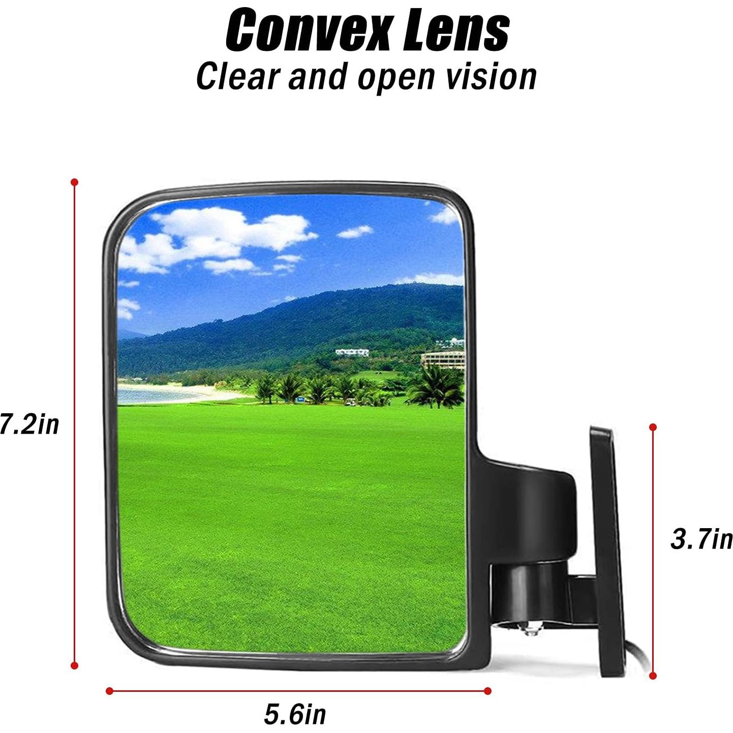 Espejo Lateral Plegable MOSNAI para Carrito de Golf Universal