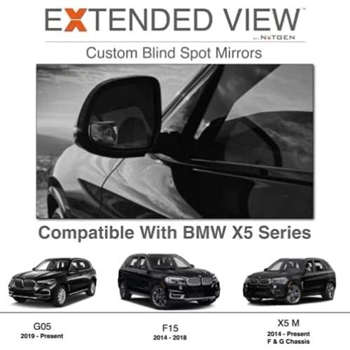 Espejos de Punto Ciego NXTGEN para BMW X5 - Juego de 2 Piezas