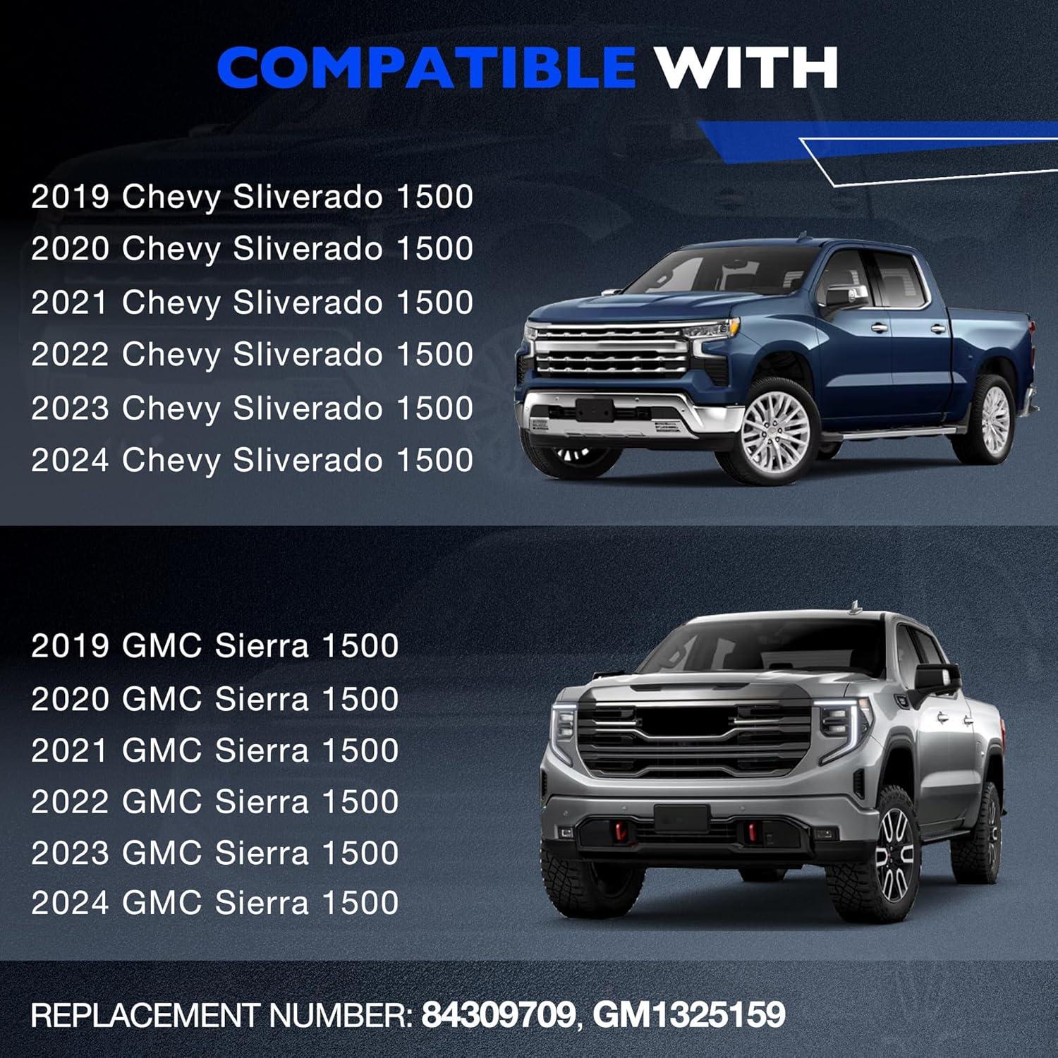 Espejo Calentado Misakomo Lado Derecho Chevy/GMC 2019-2024