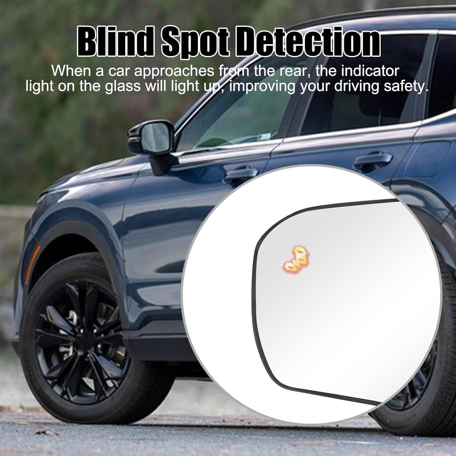 Cristal Espejo Lateral Conductor RACBOX CRV 2023-2025 Calentado