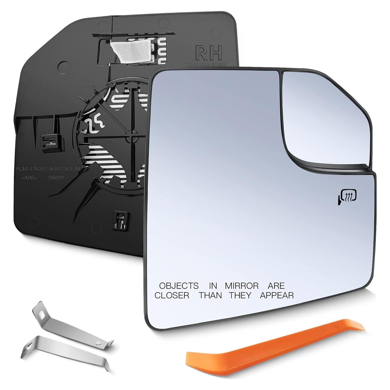 Espejo lateral derecho calefaccionado Ford F150 2015-2021