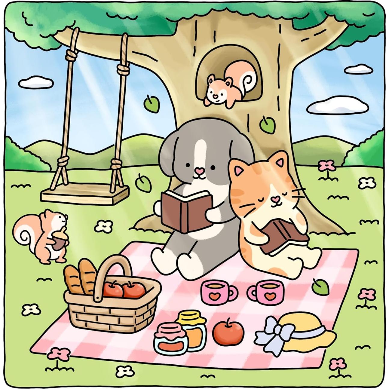 Sweetheart: Coloring Book for Adults & Teens Featuring Adorable Animals Valentines